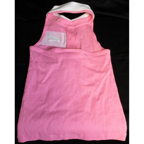 NEW 2007 Gymboree Prep Squad Pink Halter Polo Sweet Pea Summer Spring sz 7 - Picture 4 of 6